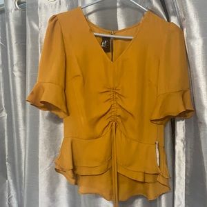 Mustard color Blouse